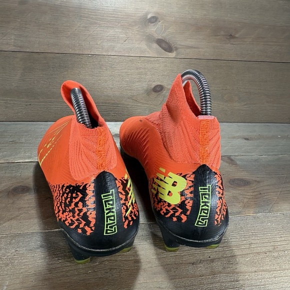 new balance tekela V4 pro fg mens size 9.5 soccer cleats orange athletic shoes main image 7